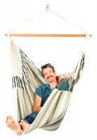 LA SIESTA® Domingo Cedar - Weather-Resistant Comfort Hammock Chair