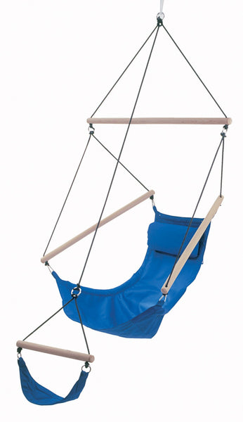 Swinger Hanging Chair Blue - Swings N' Hammocks - 1