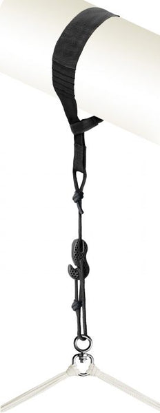 LA SIESTA® TreeMount Black - Tree and Pole Suspension Set for Hammock Chairs