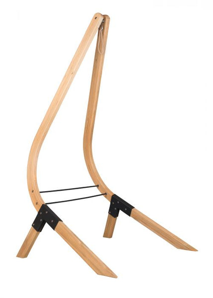 LA SIESTA® Vela Caramel - FSC™ certified Spruce Stand for Kingsize Hammock Chairs
